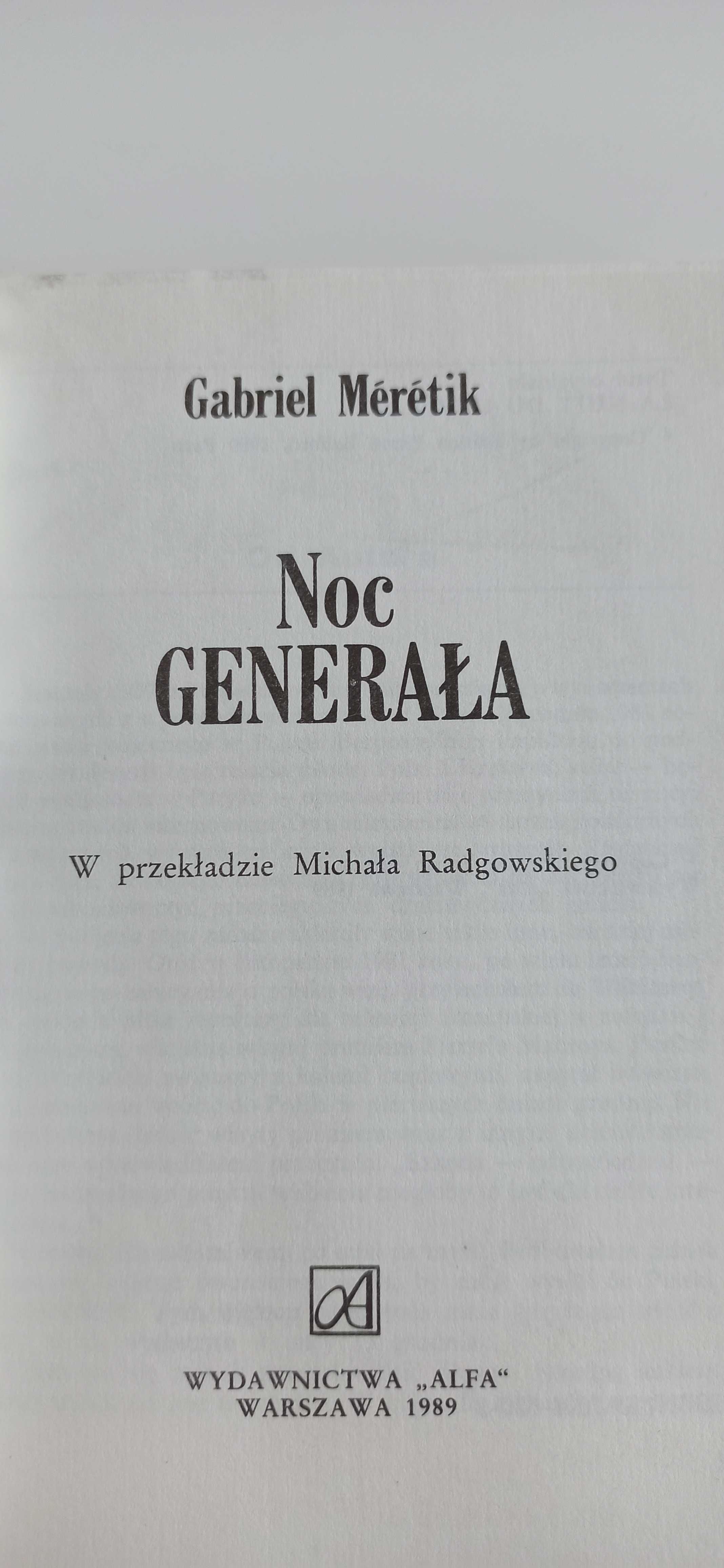 Noc generała [1989]