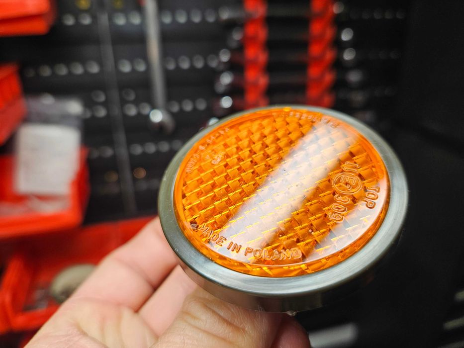 Nowe PRL ODBLASKI Września WSK SPORT DUDEK Export S2 Perkoz  Odblask