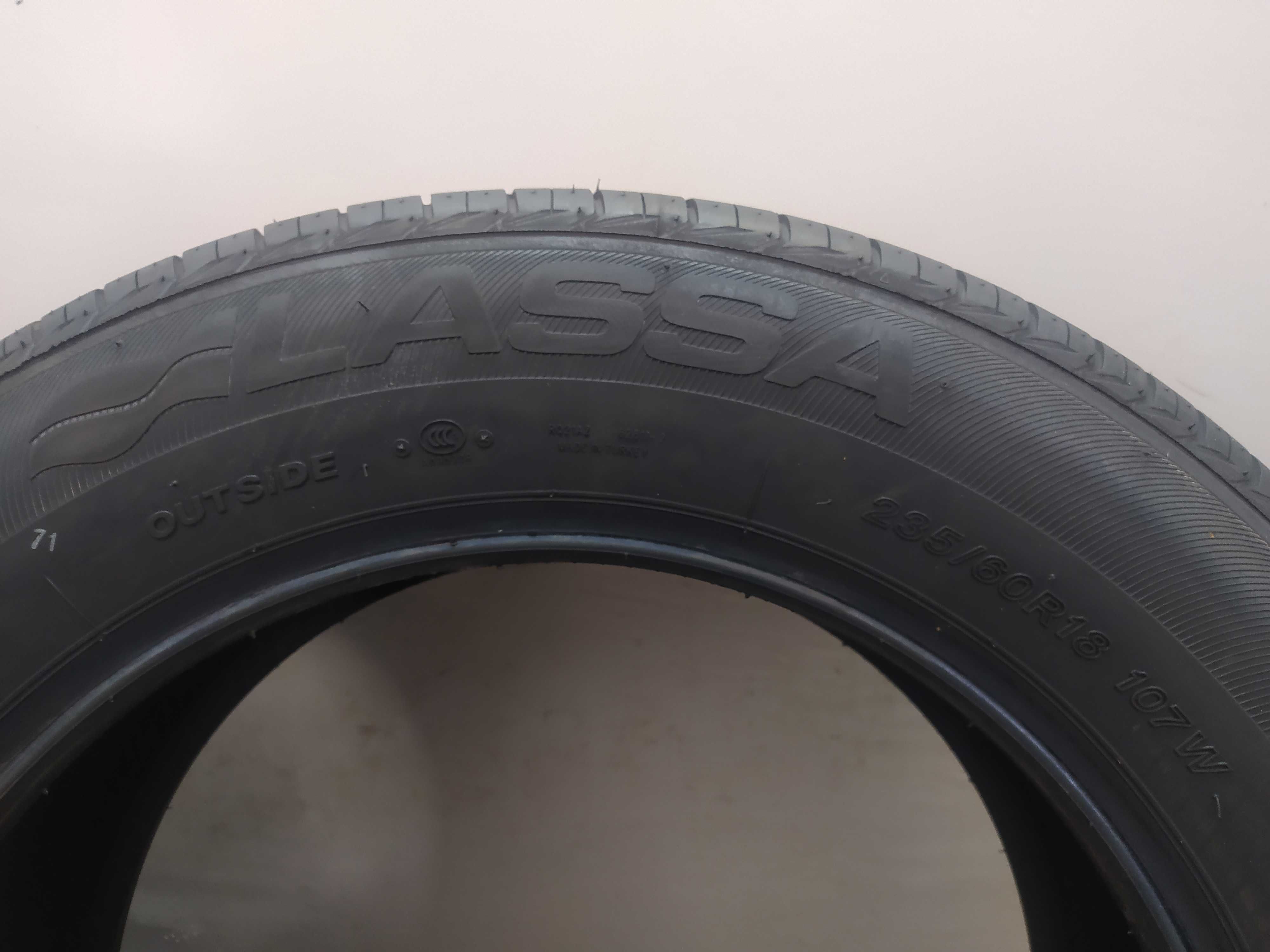 4x235/60R18 Lassa Competus H/P, NOWE, 2022 rok, 107W XL