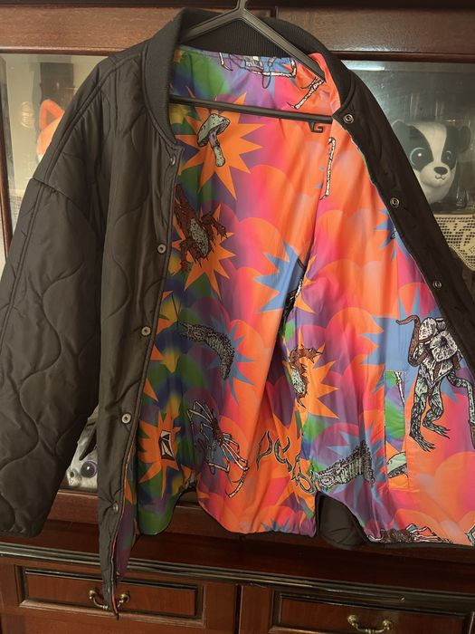 Casaco Volcom preto/ corlorido