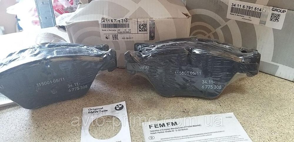 Тормозные Колодки BMW X5 X6 E70 BMW 5 E60 F10 BMW 7-series Mini Cooper