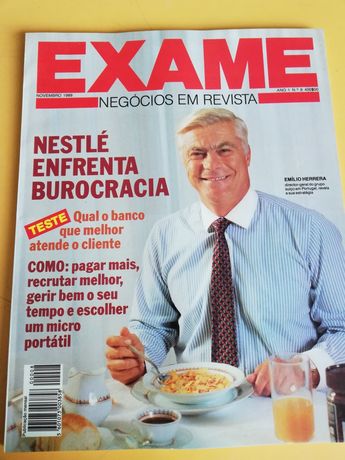 Revista Exame - Emílio Ferreira Nestlé