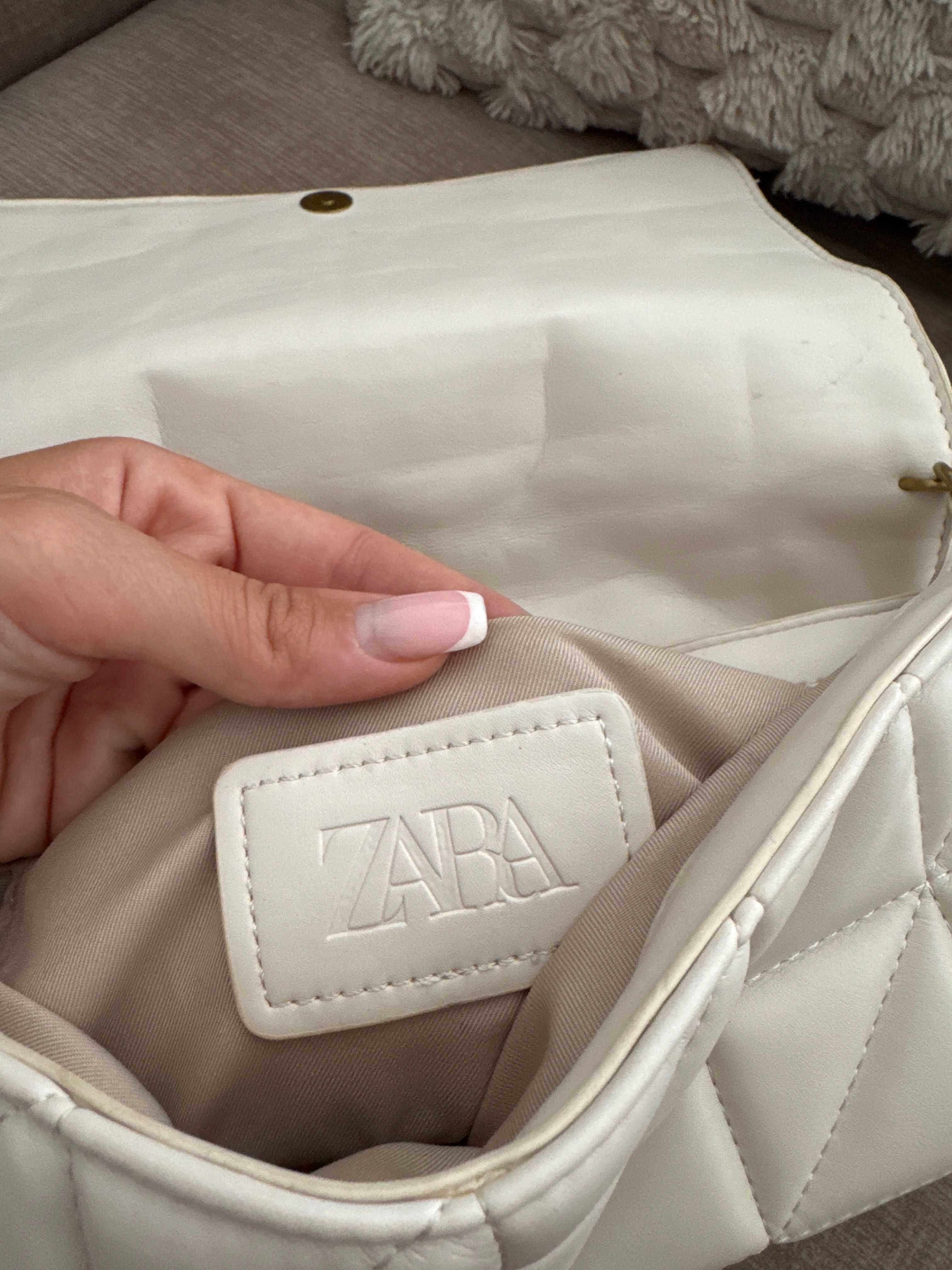 Mala Zara Branca/Creme
