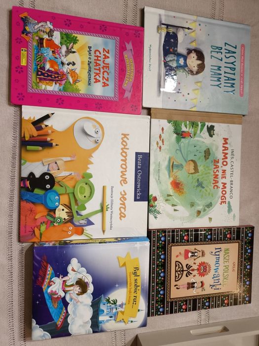 6 książeczek dla dzieci w wieku do 6 lat