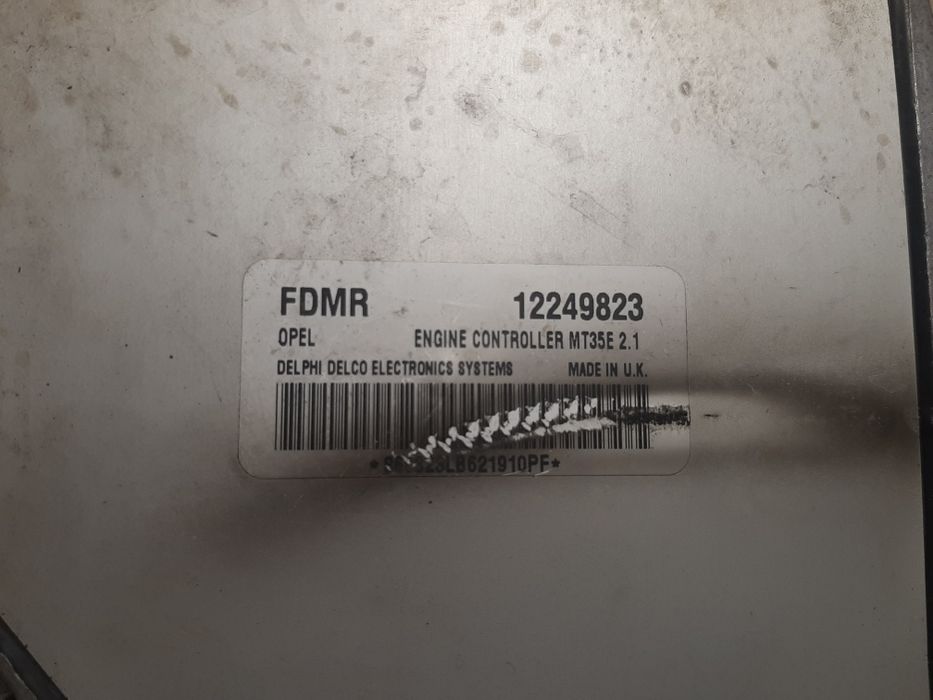 Блок управління двигуном Opel Meriva A 1,6  12249823