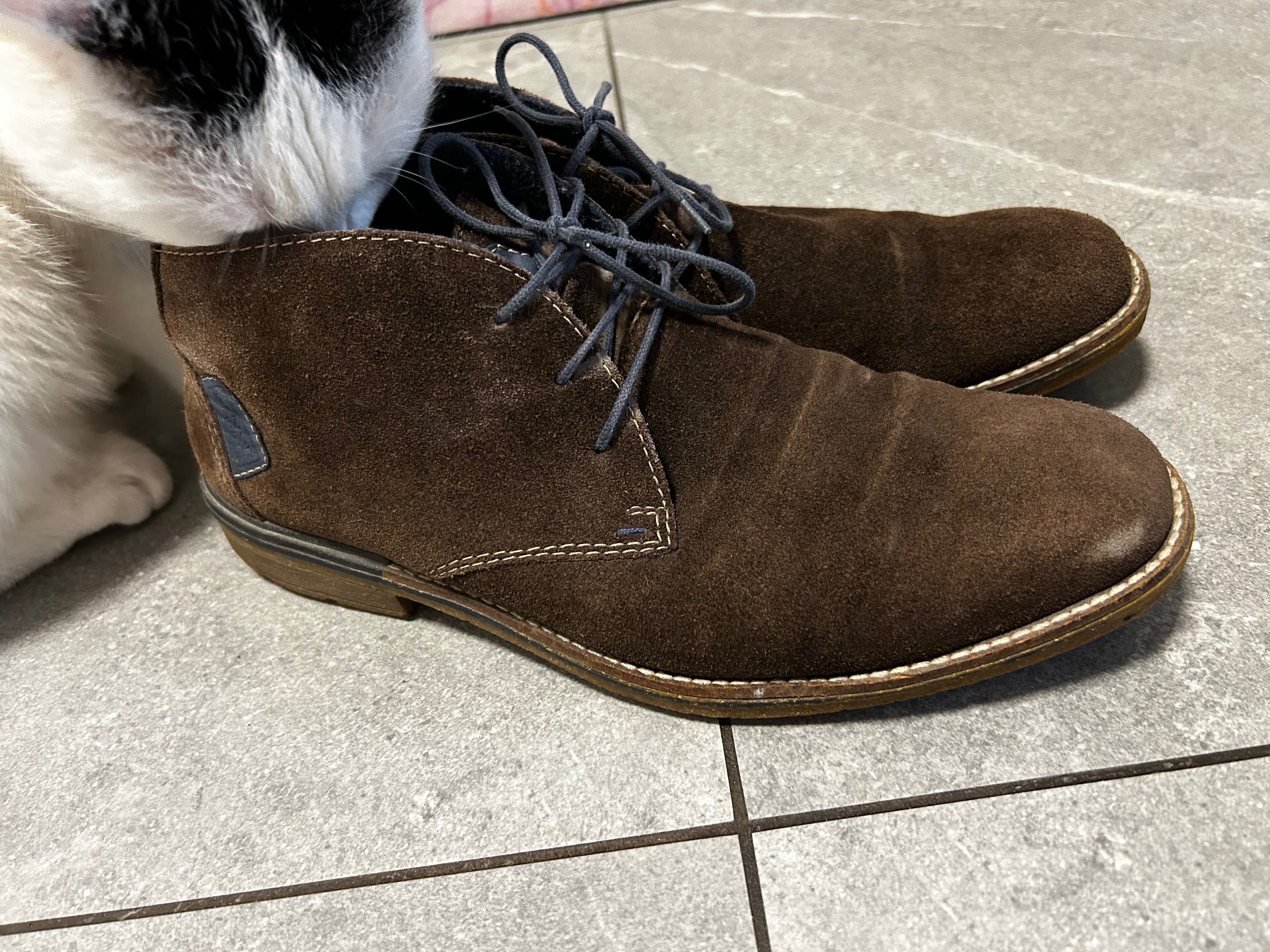 Rieker buty zamszowe 42