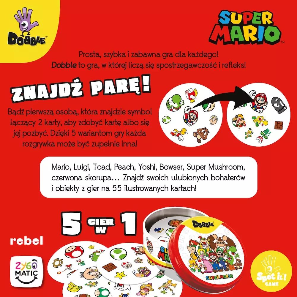 Dobble Super Mario