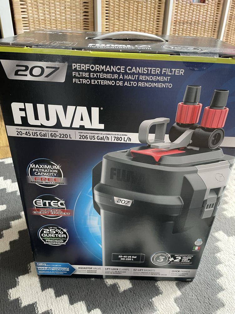 Fluval 207 - filtr kubełkowy - NOWY