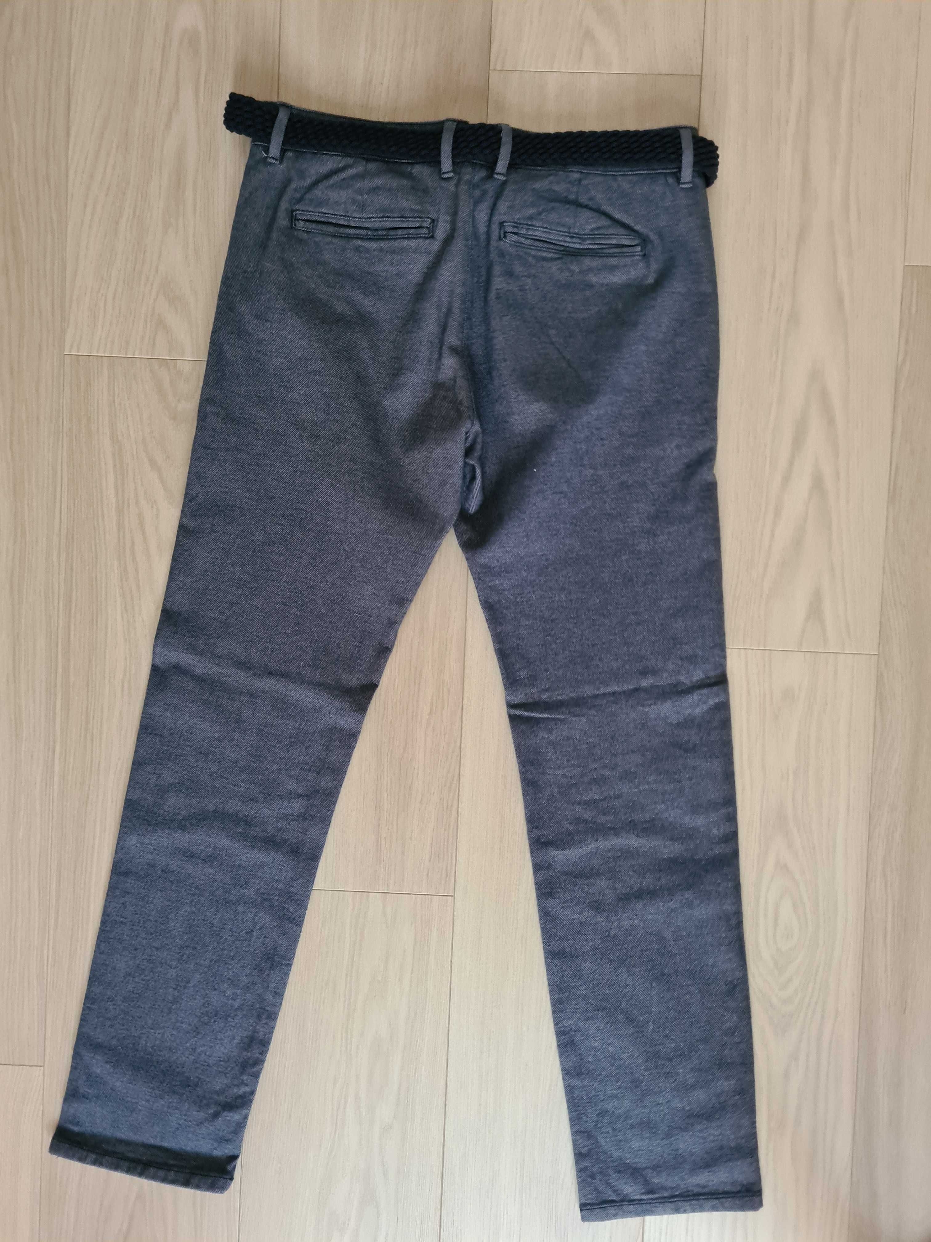 Nowe chinosy męskie Mr F slim fit rozmiar 34/34