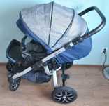 Wózek Bebetto Holland 2w1 i fotelik cybex atom 3w1