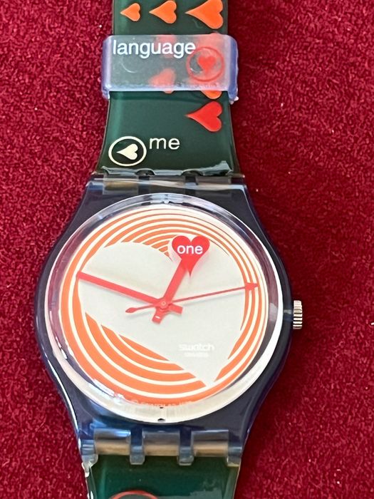 Relógio Swatch “Love me-Love you”