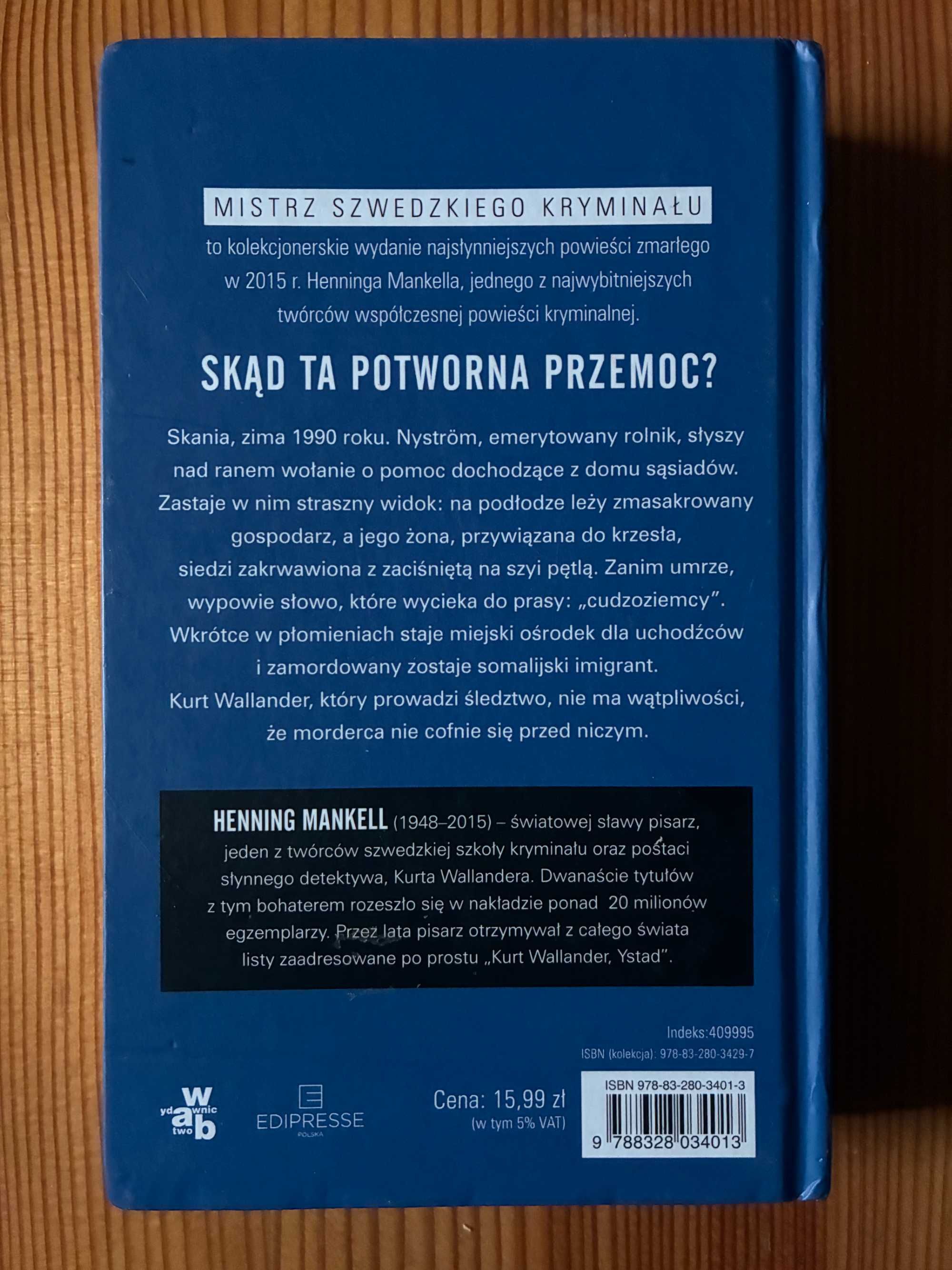 Morderca bez twarzy Henning Mankell Mistrz szwedzkiego kryminału Tom 1