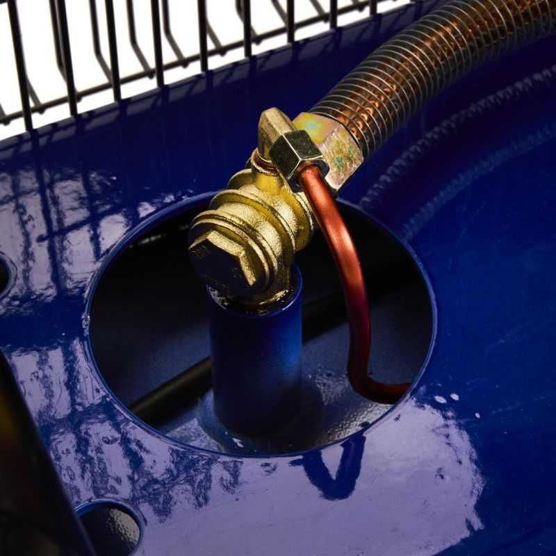 KRAFT&DELE Kompresor Sprężarka Olej Silnik 2-tłoki 150l 5.2km KD4060