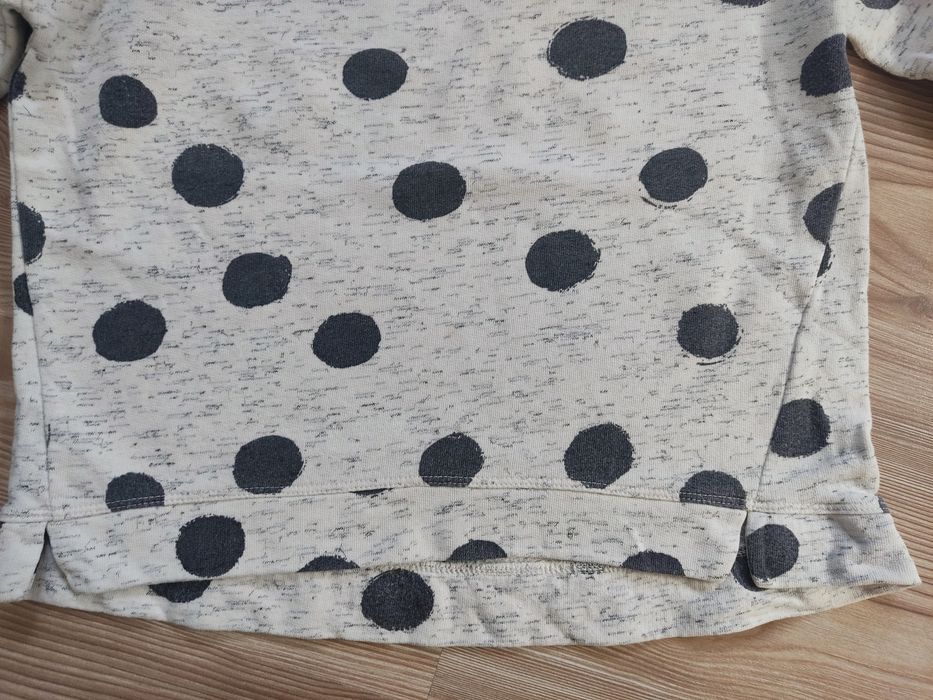 Bluza Zara 140 w kropki