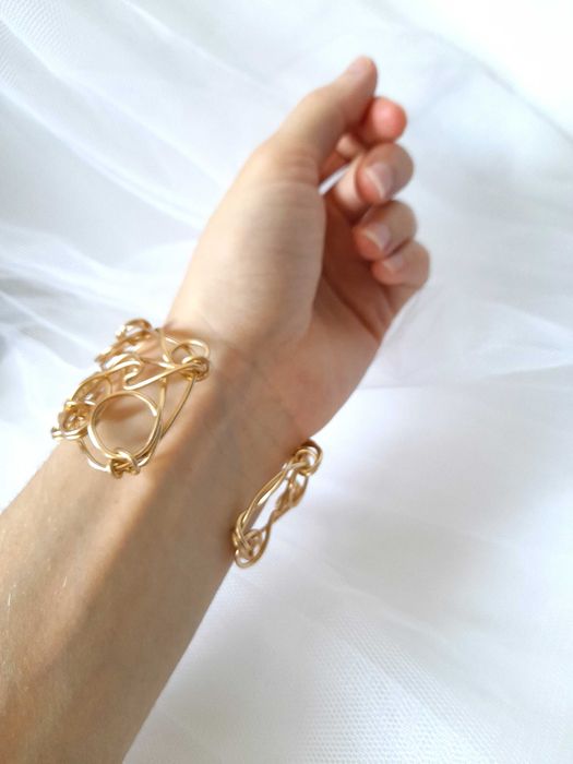 Bracelete artística de cerimónia