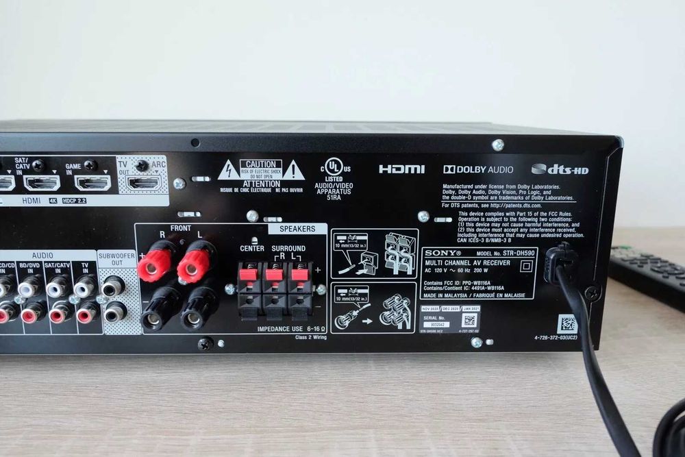 AV-Ресівер Sony STR-DH590