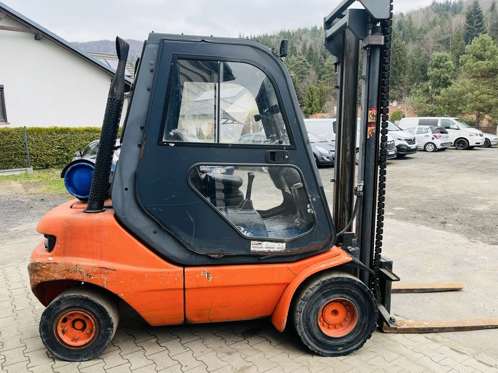 Linde H30T LPG wozek widlak still perkins 3 tony ogrzewanie