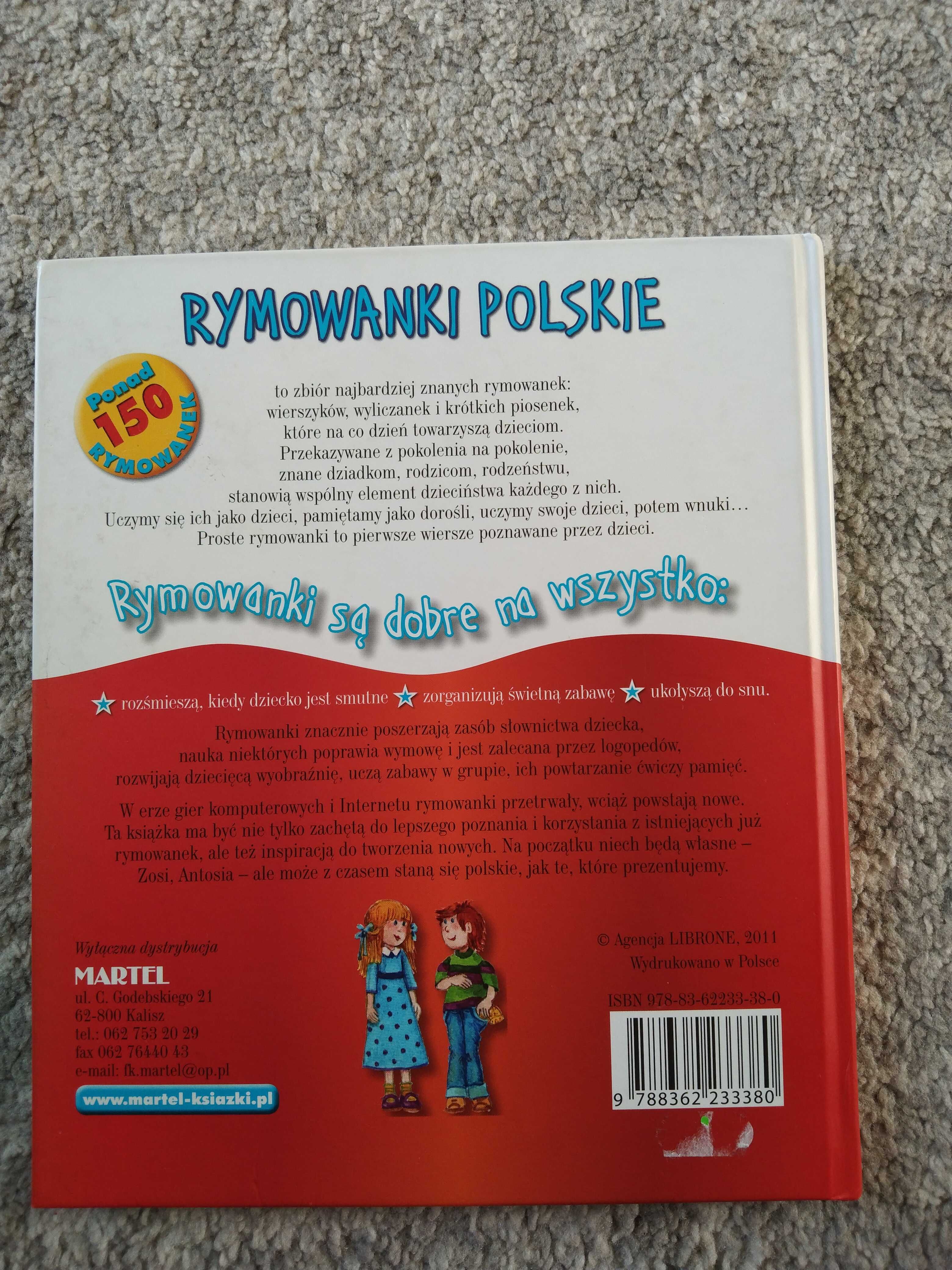 Książka dla dzieci " Polskie rymowanki"