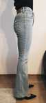 Spodnie damskie dżinsy jeansowe Lee FOREVERFIT Flare bootcut, jak nowe