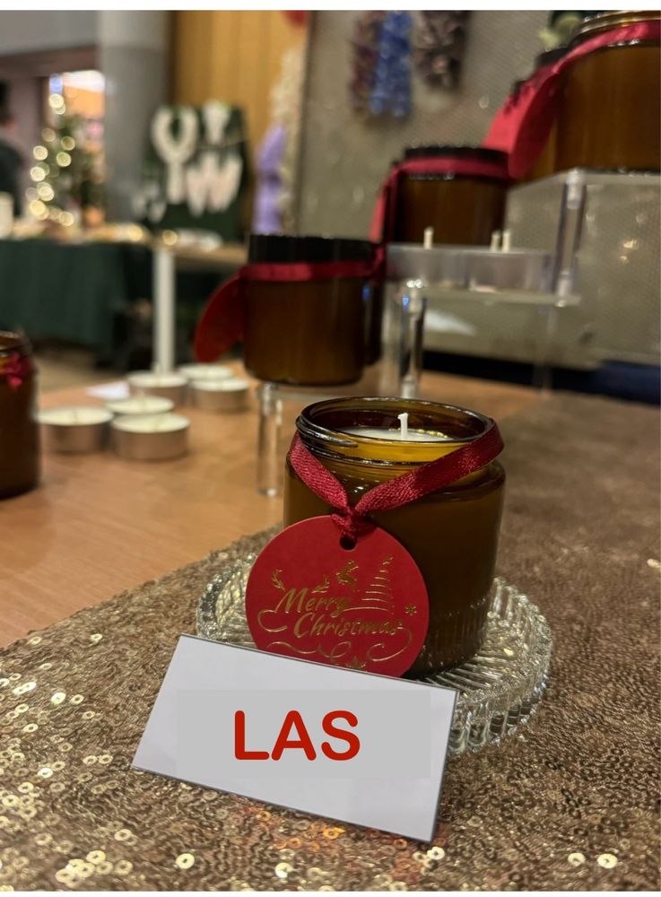 Świeca sojowa | LAS | 120 ml | 20-25 h