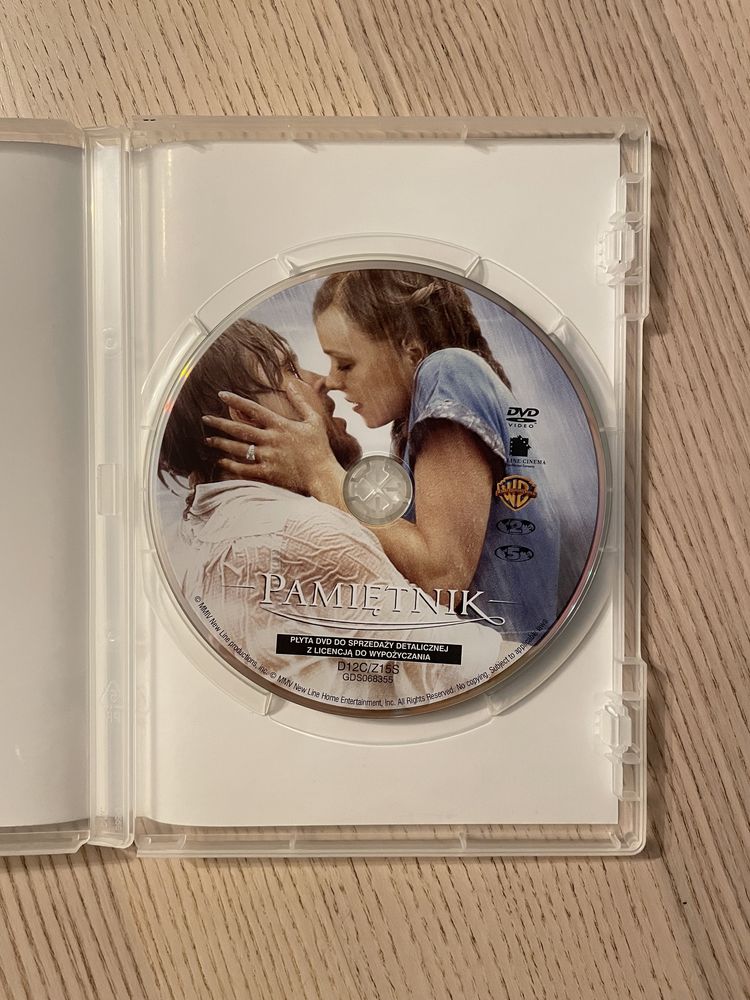 DVD Pamiętnik - Ryan Gosling Rachel McAdams