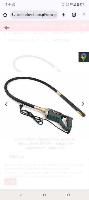 Wibrator do betonu