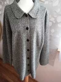 Sweter damski C&A narzutka vintage duży rozmiar 48/50