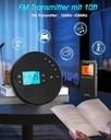 Discman Odtwarzacz CD 2000mAh Fm Aux Usb Bluetooth 5.1