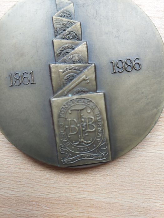 Medalha banco Fonseca Burnay 1986
