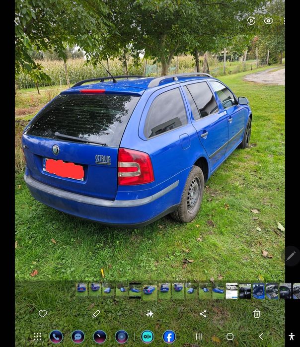 Skoda octavia 2 1.9tdi uszkodzona