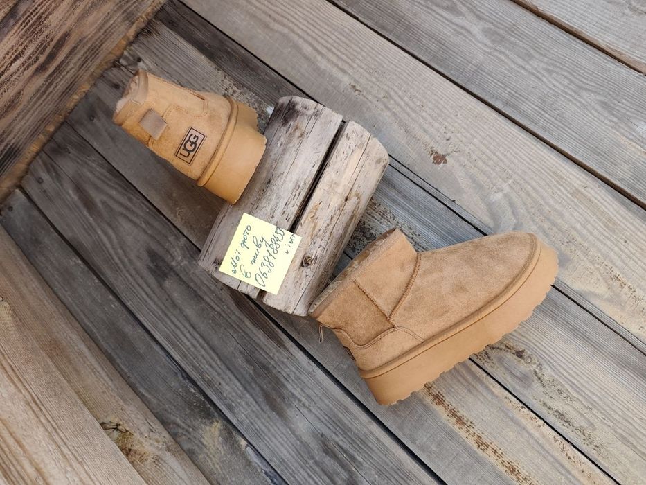 Sale ugg угги унти чоботи черевики на платформі руді чорні угги угі