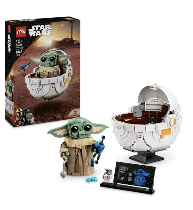 NA LEWARA - LEGO 75404 Star Wars Grogu with Hoover Pram NOWE