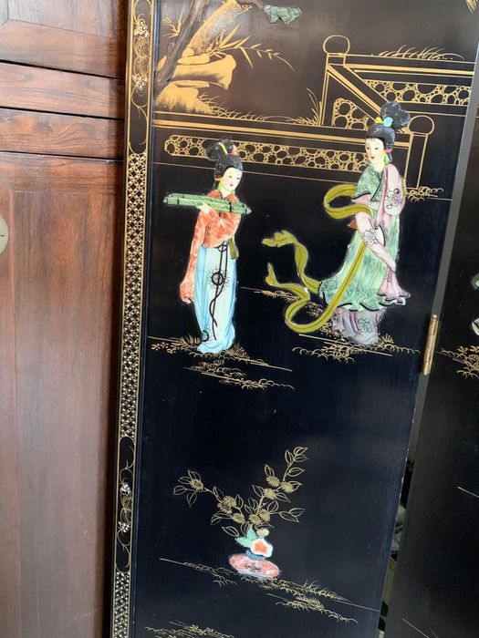 Grande biombo oriental