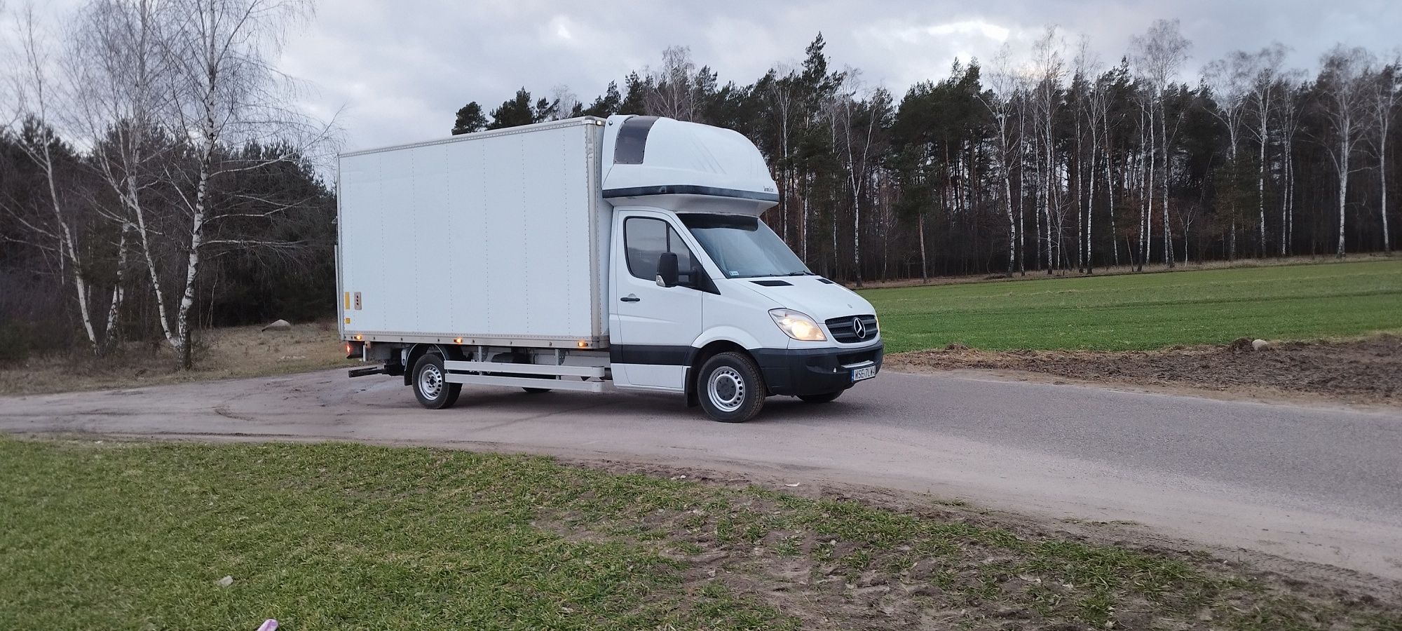 Bagażówka Plock  Transport Polska Bus Solo Tir.