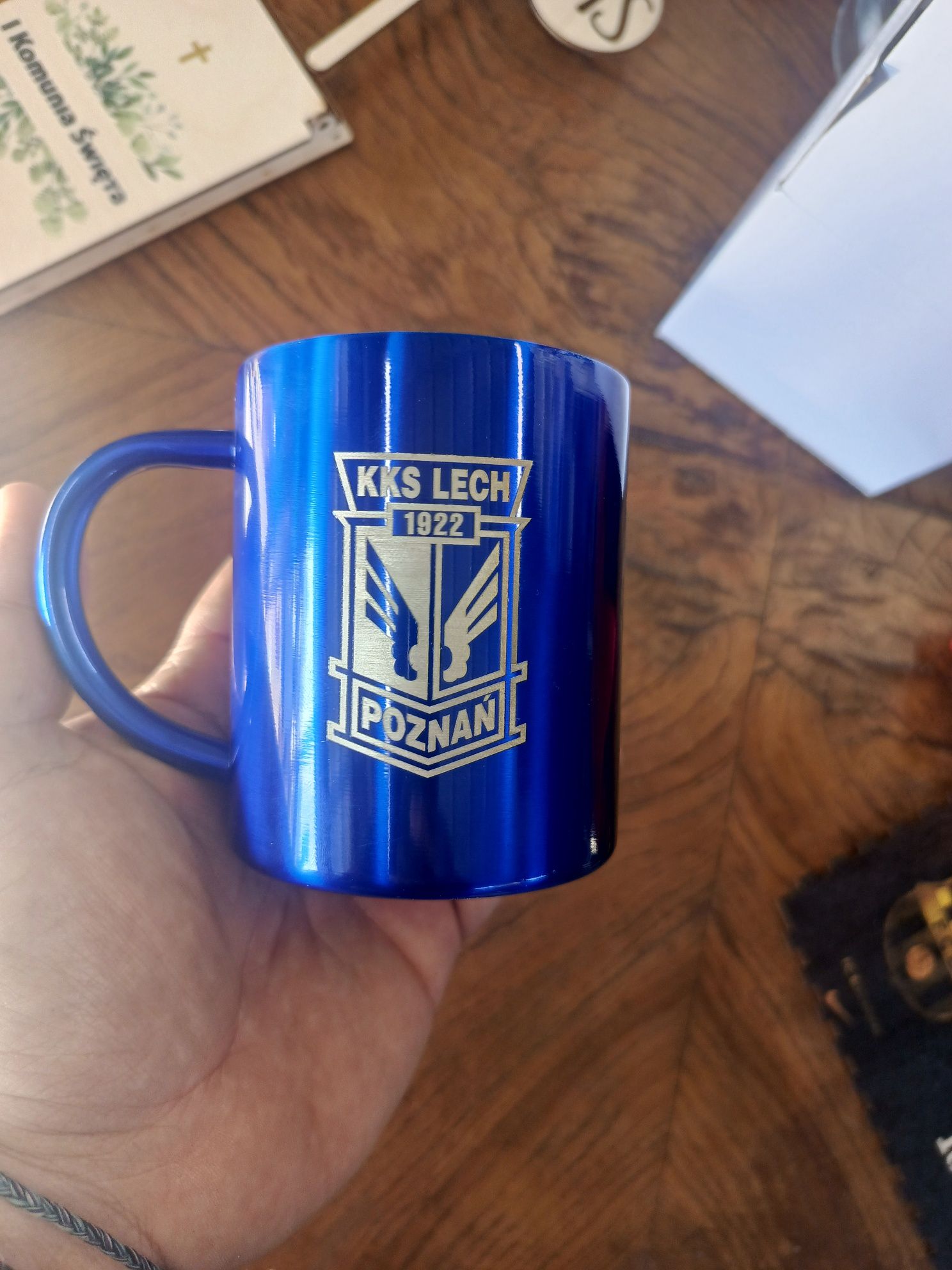 Kubek  z logo grawer znakowanie