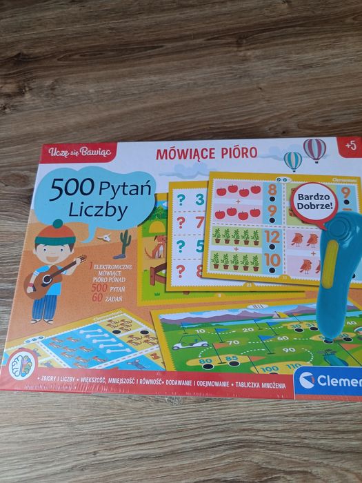 Zestaw puzzli i mówiące pióro (nowe)