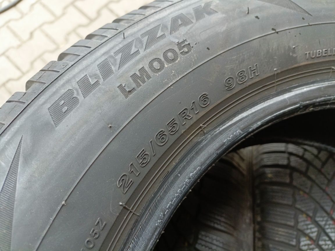 Opony zimowe 216/65/16 Bridgestone