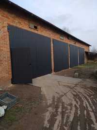 Drzwi bramy garażowe wrota hale wierzeje do stodoły
