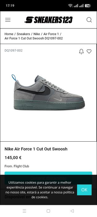 Tênis Nike air force 1