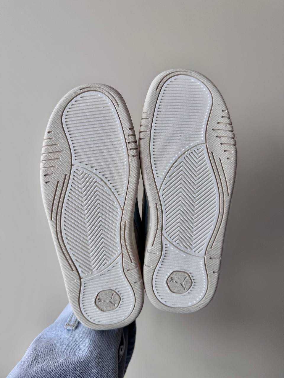 Кеди Puma 180 Grey Blue White / кеди Пума 180 сірого кольору замша