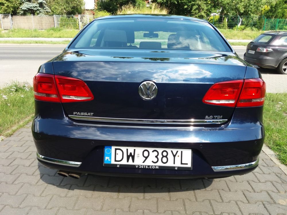 VW Passat 2011 r. Automat DSG 2.0 Diesel 140KM