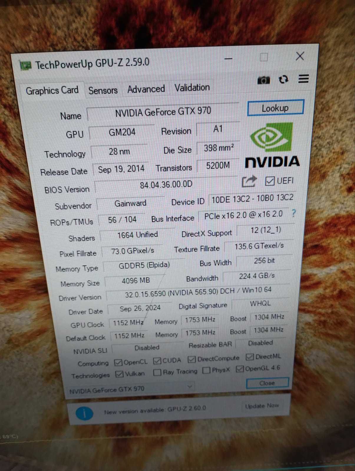 ge force gtx 970 4 гб