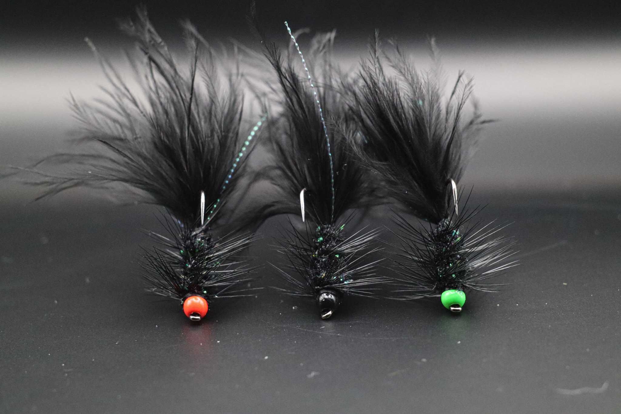 Streamer Pijawka (Wooly bugger) 3 szt. Z PODBESKIDZIA wzór 091