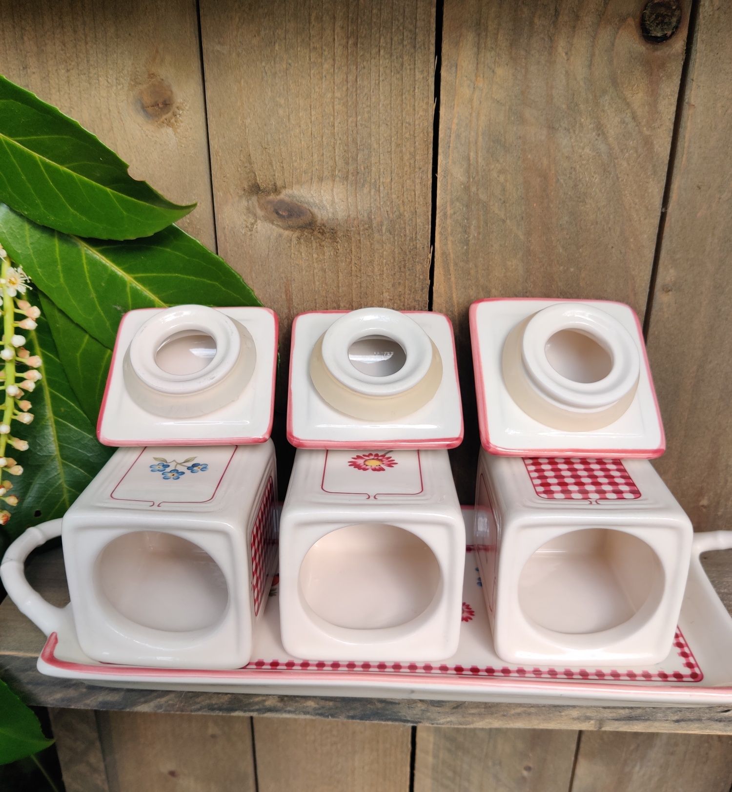 Вінтажний Villeroy & Boch – Petite Fleur Charm керамічні ємності