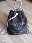 Chanel vintage plecK torebka rafii