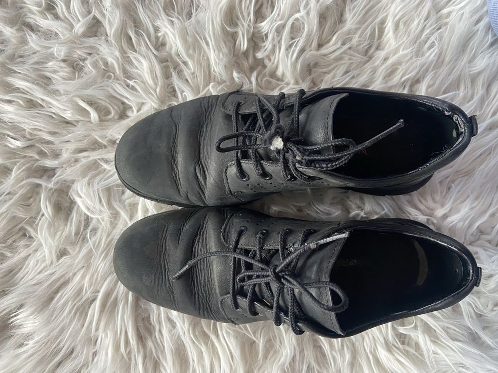 Buty damskie Timberland 37 37.5 sportowe skórzane czarne trekingowe