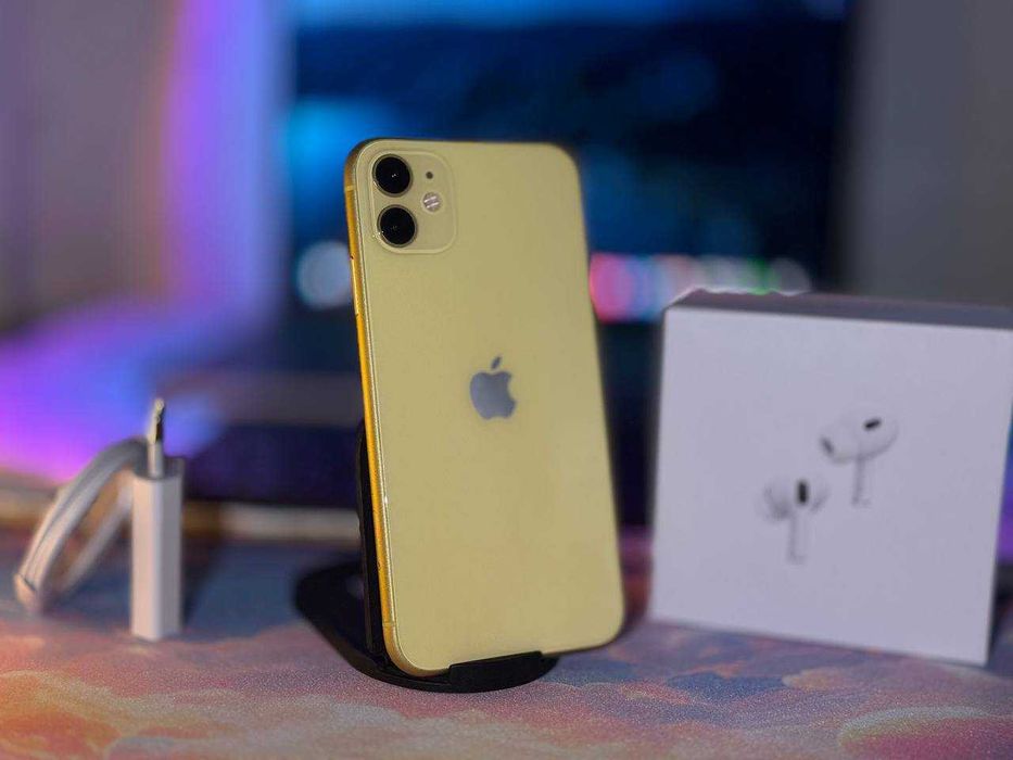iPhone 11 Yellow Комплект. Ідеальний стан