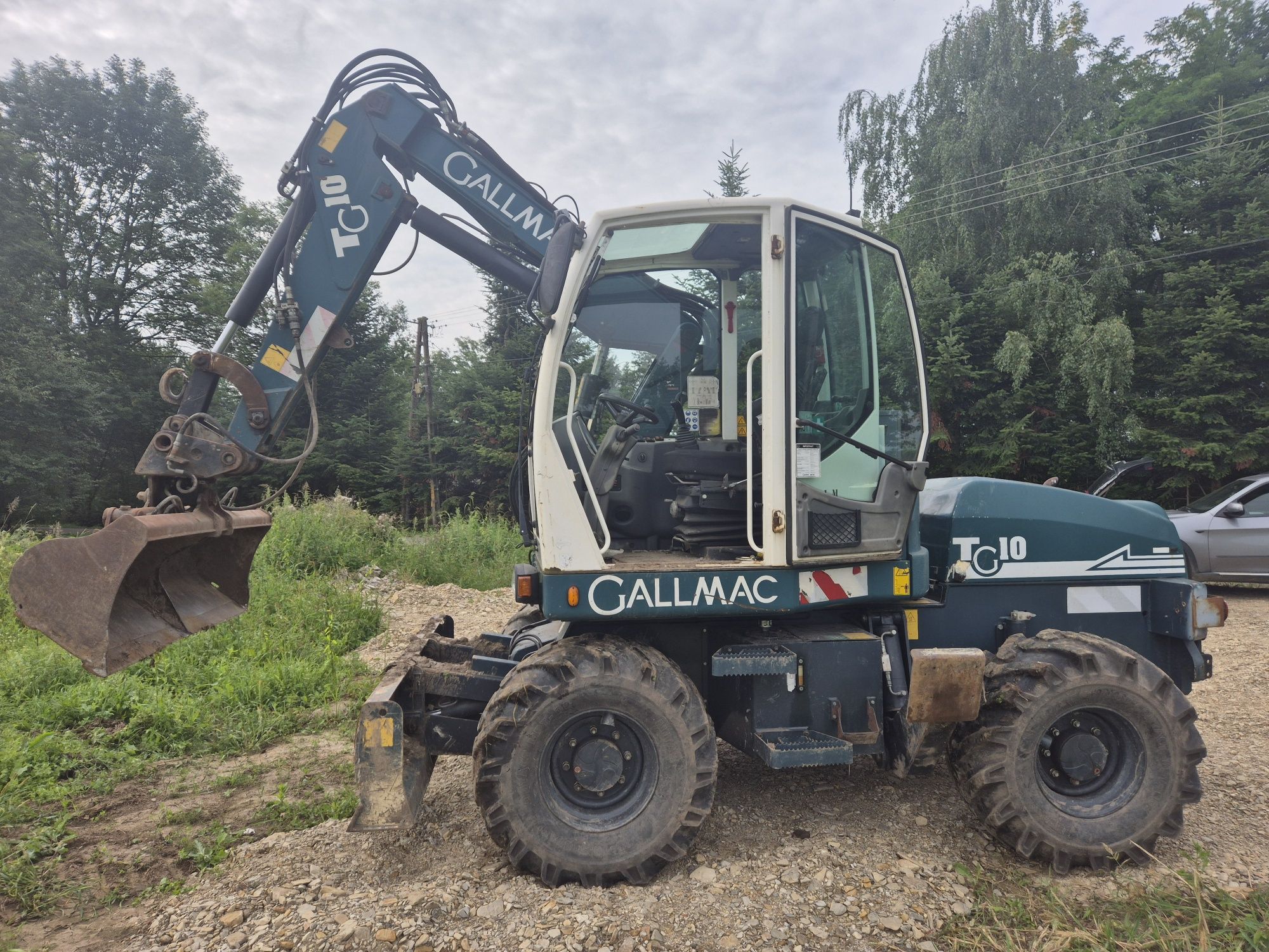 Gallmac TG 10  Mecalac JCB koparko ładowarka