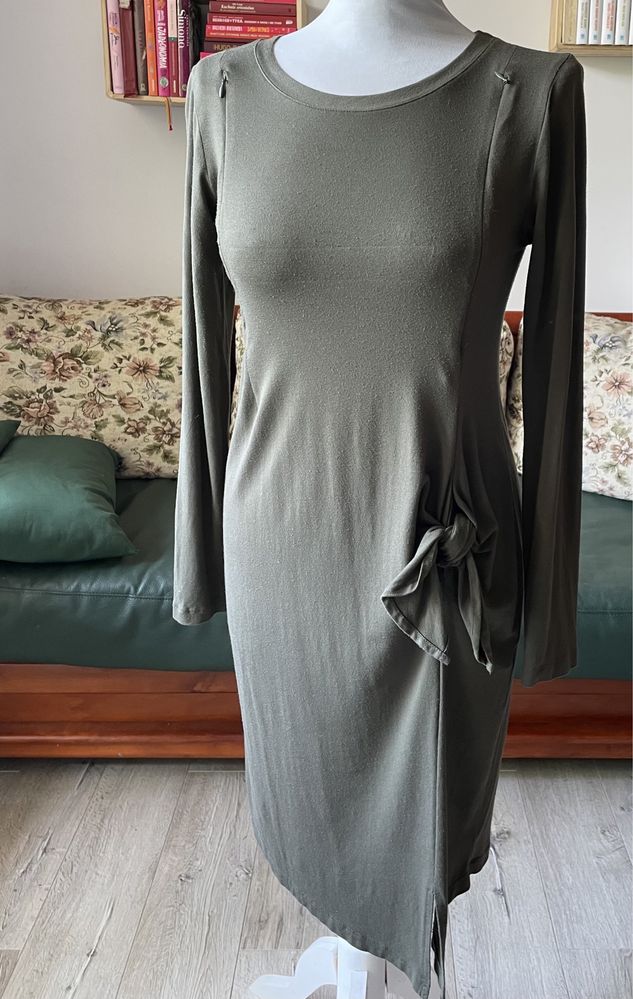 Sukienka do karmienia ciążowa happymum 38 m khaki