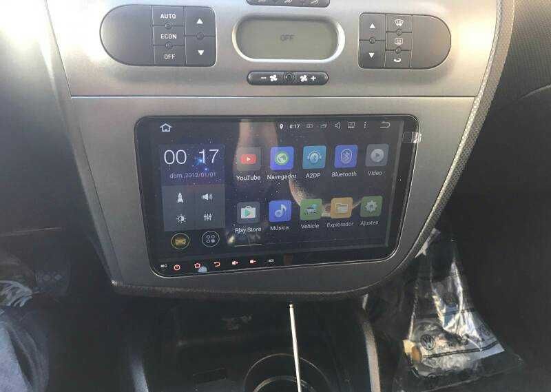 (NOVO) Rádio 2DIN 9" • SEAT Leon 1P • Toledo • Altea • Android 4+32GB